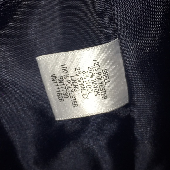 Merona Tartan Plaid Blazer Size 12 - Picture 4 of 6